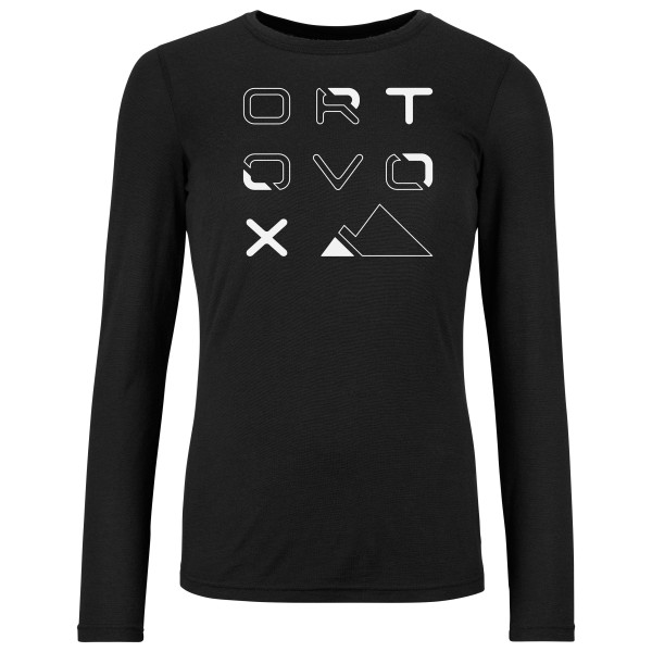 Ortovox - Women's 185 Merino Brand Outline L/S - Merinoshirt