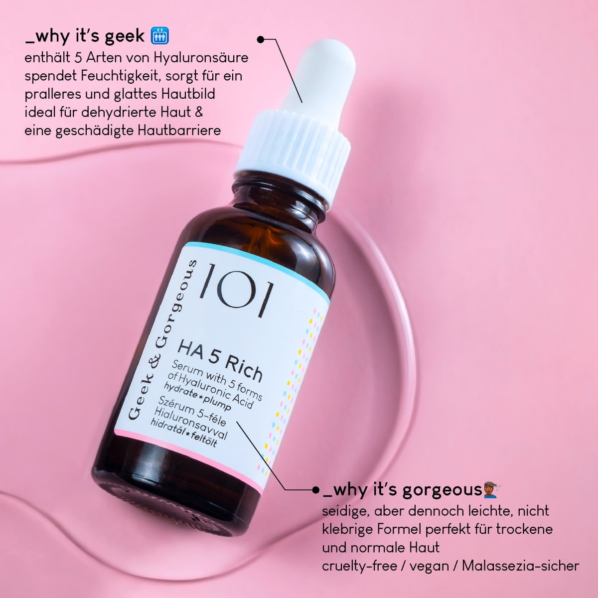 Serum HA 5 Rich, 30 ml