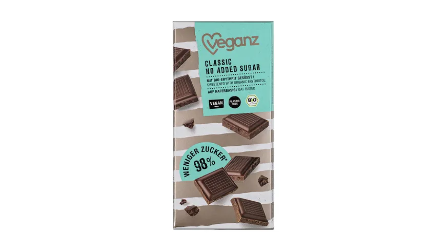 Veganz Bio Classic No Added Sugar 80 g