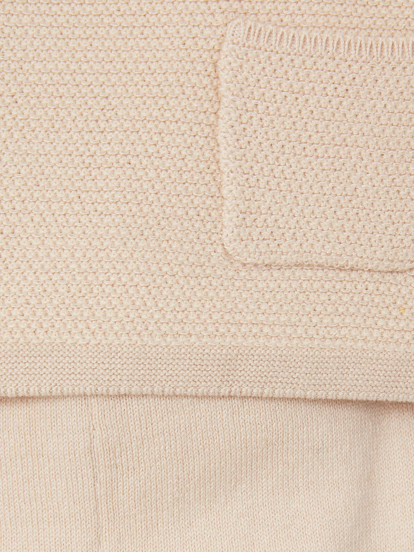 Vertbaudet Baby Strick-Set: Pullover & Leggings Oeko-Tex - beige