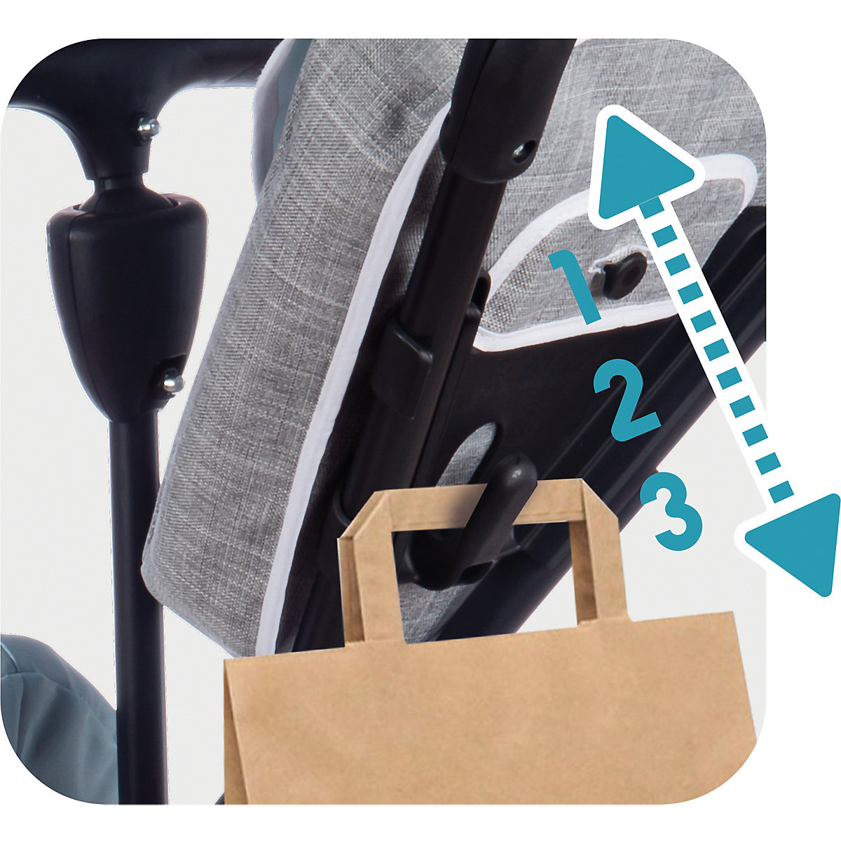Dreirad Baby Driver Plus, blau