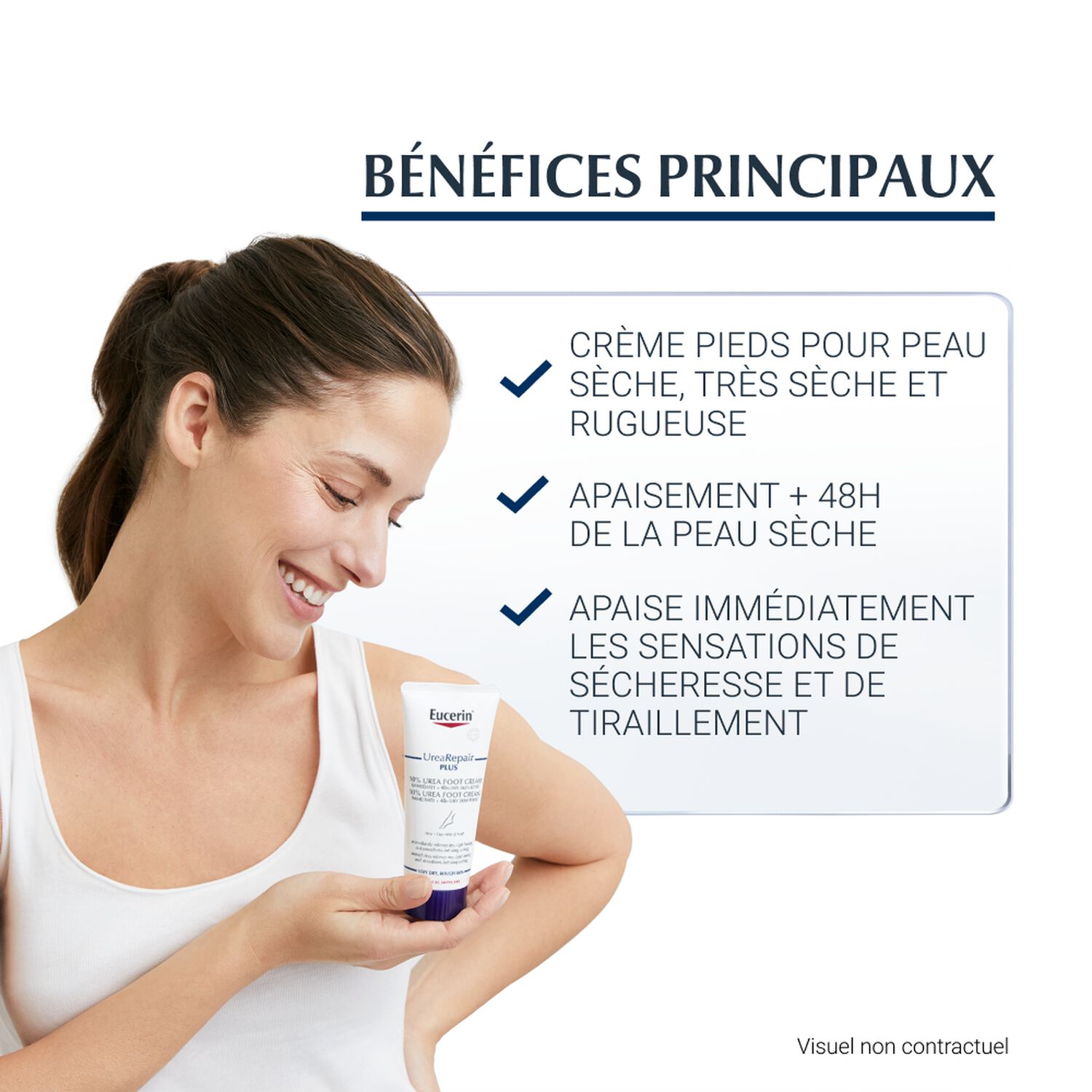 Eucerin Urea Repair Plus Crème Pieds 10% d'Urée