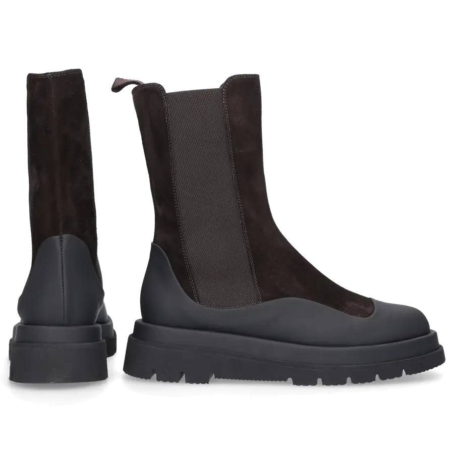 Truman's - Chelsea Boots 9436 Veloursleder - schwarz
