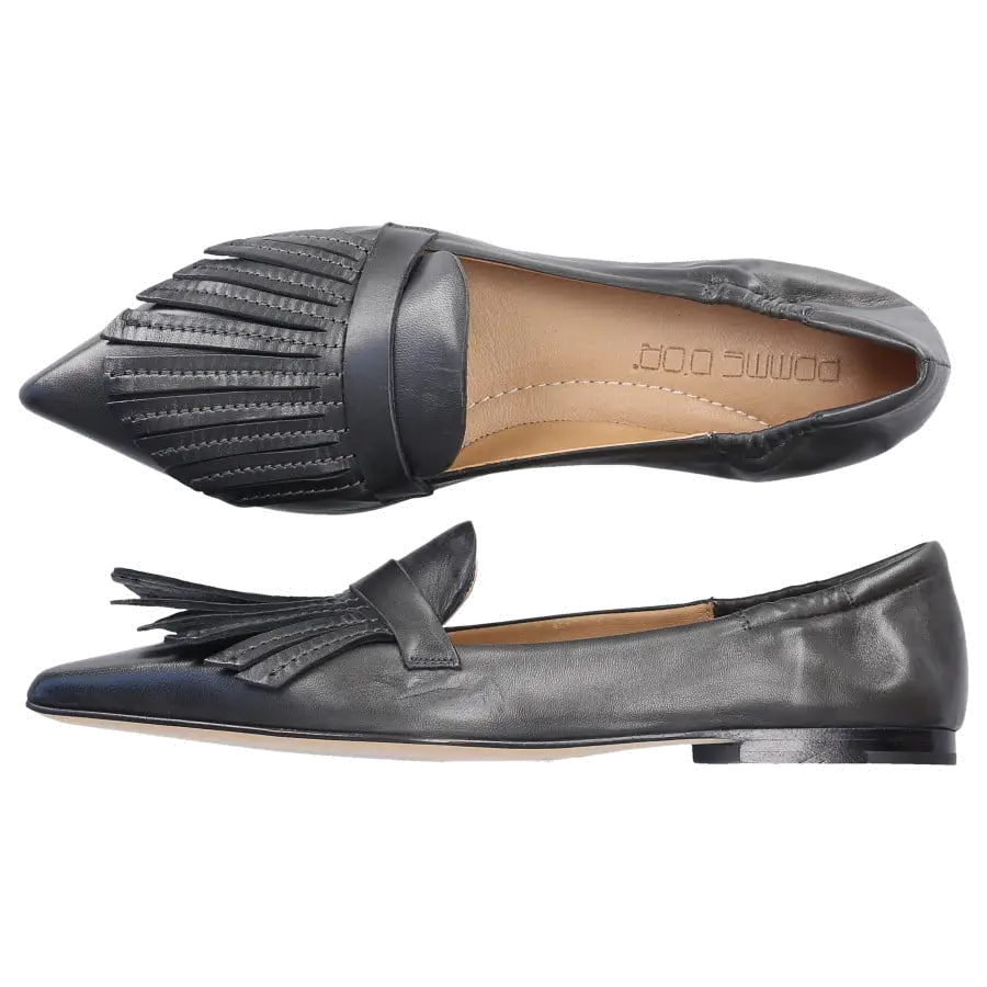 Pomme D`OR - Ballerinas 1170A Glattleder - schwarz
