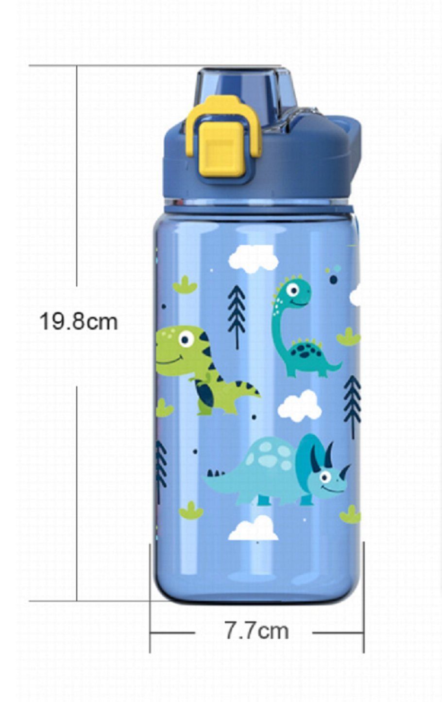 autolock Trinkflasche Trinkflasche Kinder Auslaufsicher 600ml