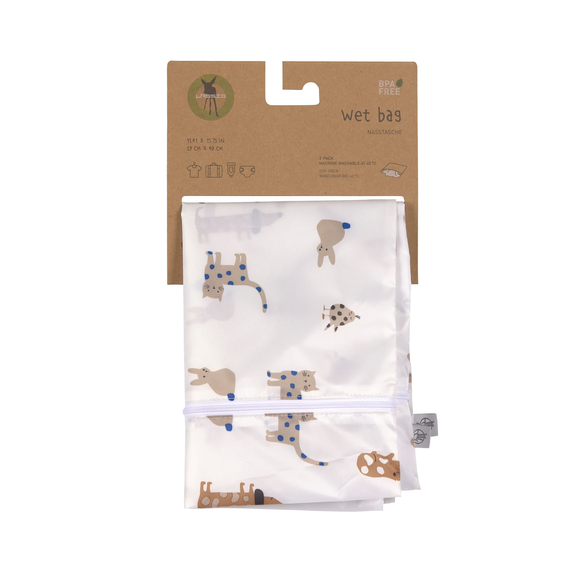 Wetbag (2 Stk) - Little Mateys Royal Blau