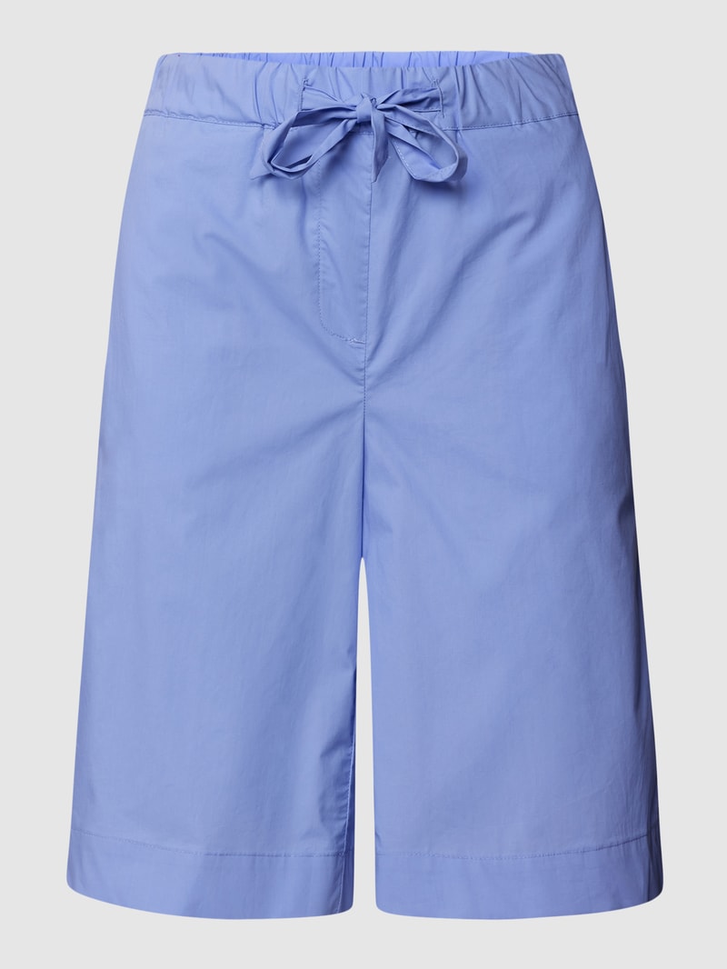 Bermudas mit seitlichen Eingrifftaschen in violett