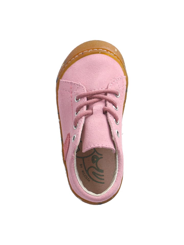 PEPINO Leder-Sneakers in Rosa günstig kaufen