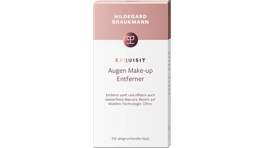 HILDEGARD BRAUKMANN EXQUISIT Augen Make-up Entferner 100 ml