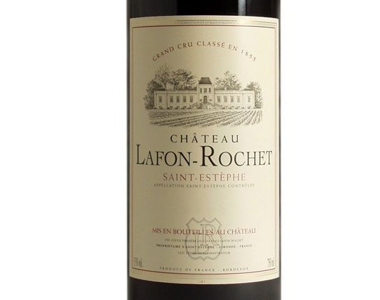 Château Lafon-Rochet Rouge 2002, Quatrième Cru Classé En 1855 Bordeaux Saint-Estèphe