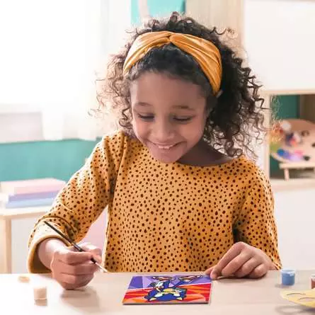 CreArt Sonic: New Yoke City - Malen nach Zahlen für Kinder ab 7 Jahren