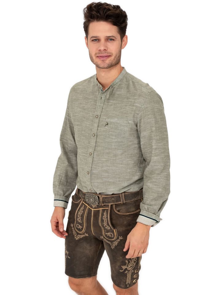 MADDOX Lederhose HOPFENSEE in dunkelbraun günstig kaufen
