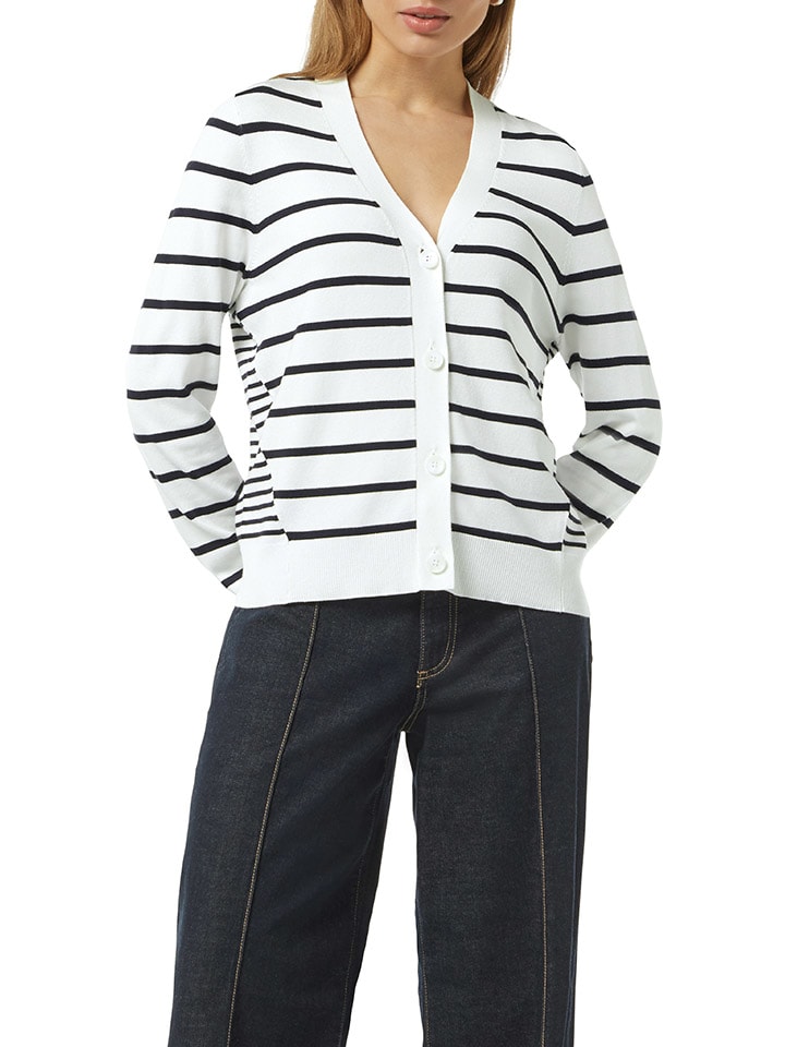 comma Cardigan in Weiß günstig kaufen