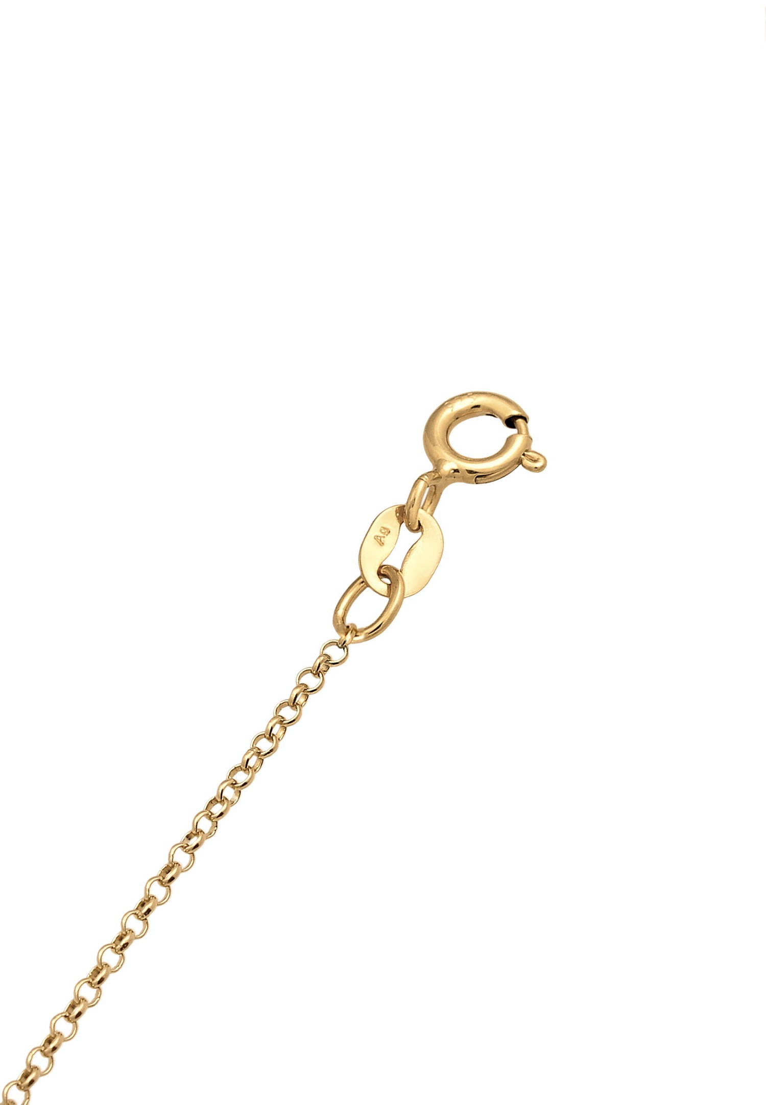 Pendentif Elli pour femme « Palmier de plage basique » en argent sterling 925