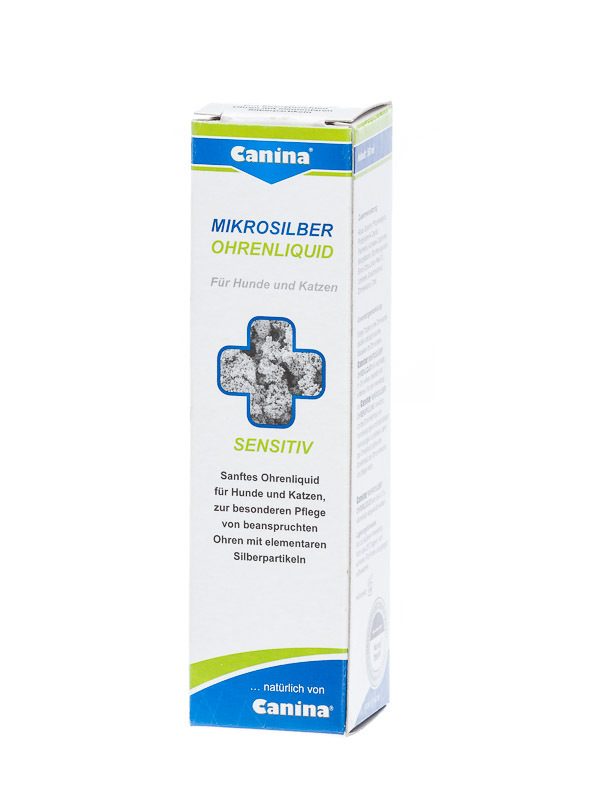 Canina Augen- & Ohrenpflege Canina Mikrosilber Ohrenliquid 50ml