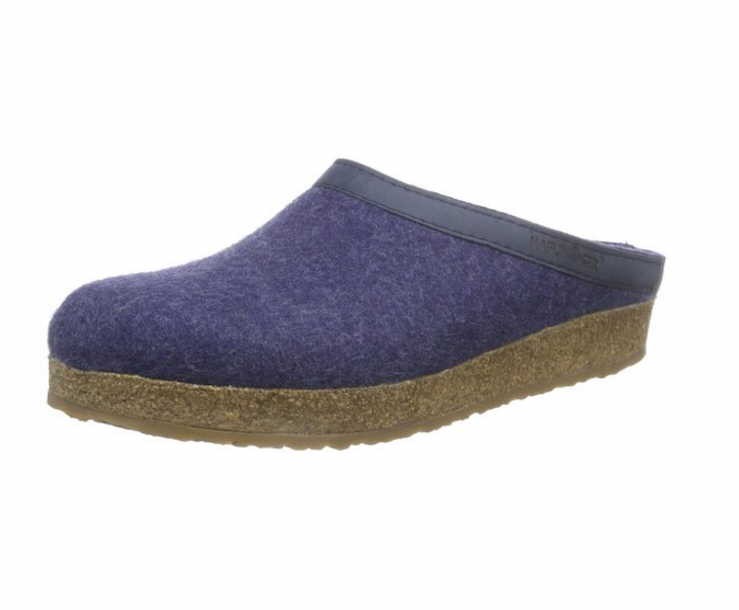 HAFLINGER Hausschuhe blau