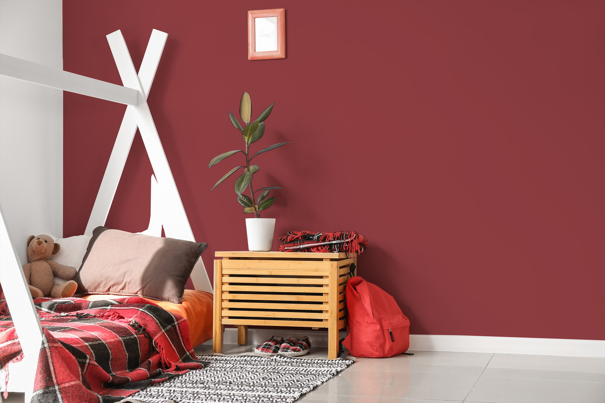 AS Creation A.S. Création - Wandfarbe Rot 