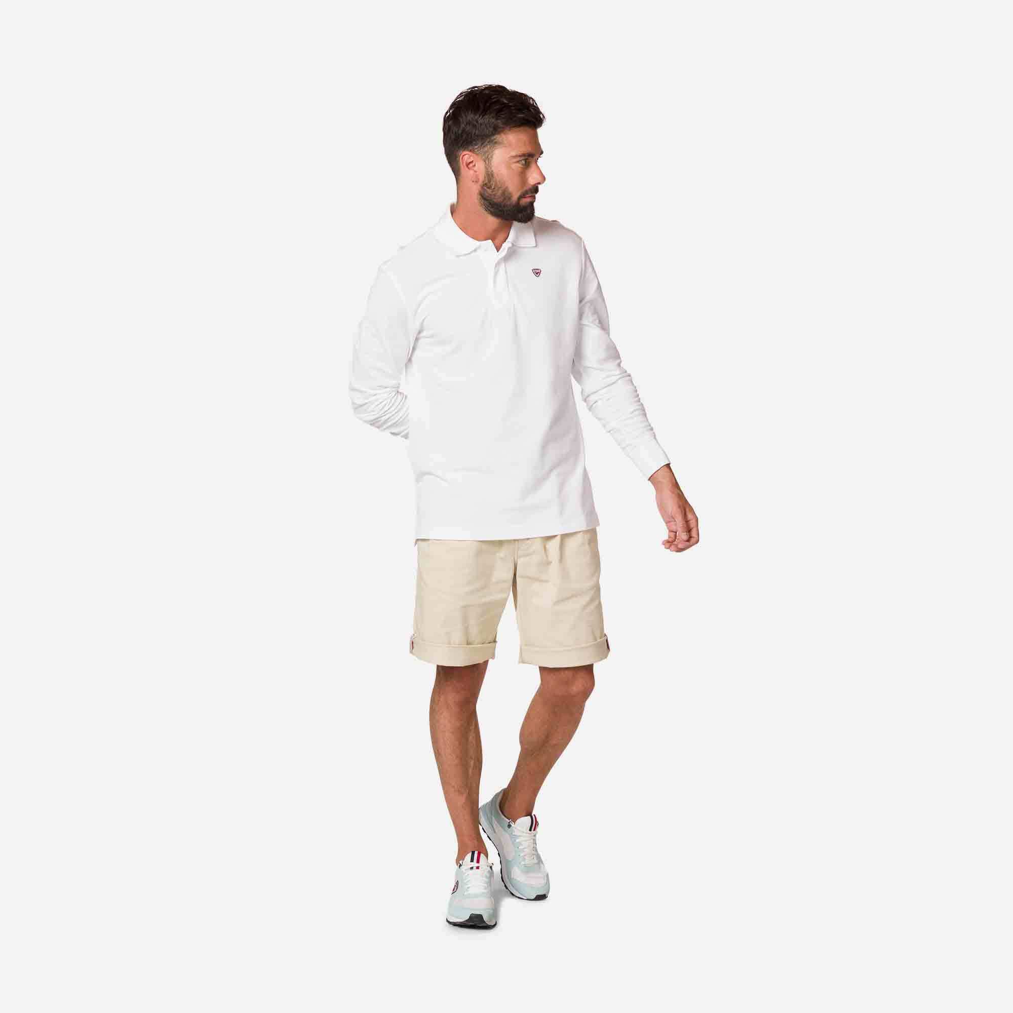 Polo à manches longues pour homme