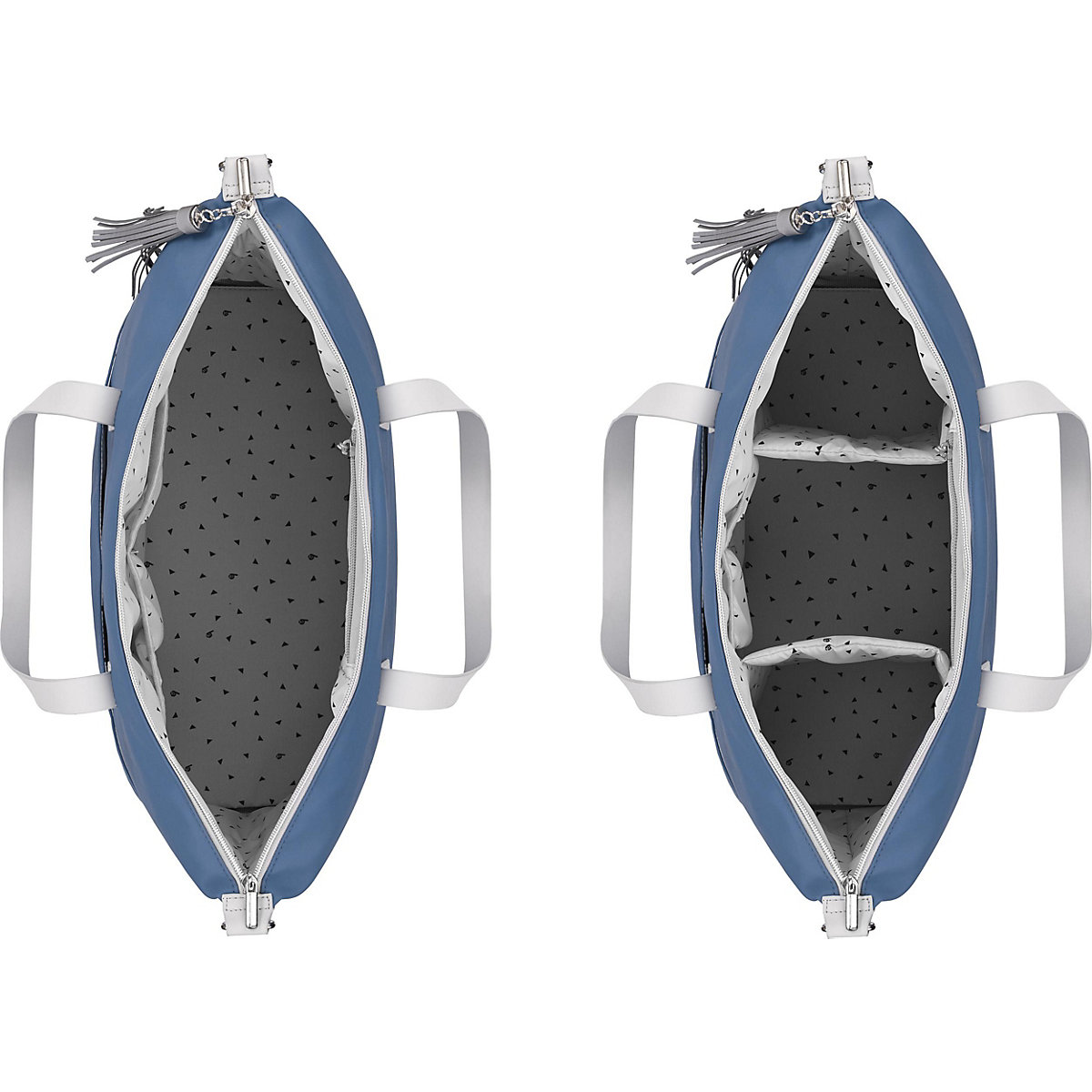 Wickeltasche Champs-Elysées Mineral Blue