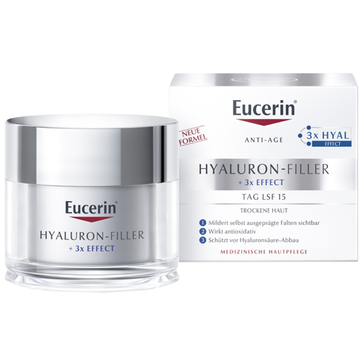 EUCERIN Anti-Age Hyaluron-Filler Tag LSF 30  50 ml  Creme