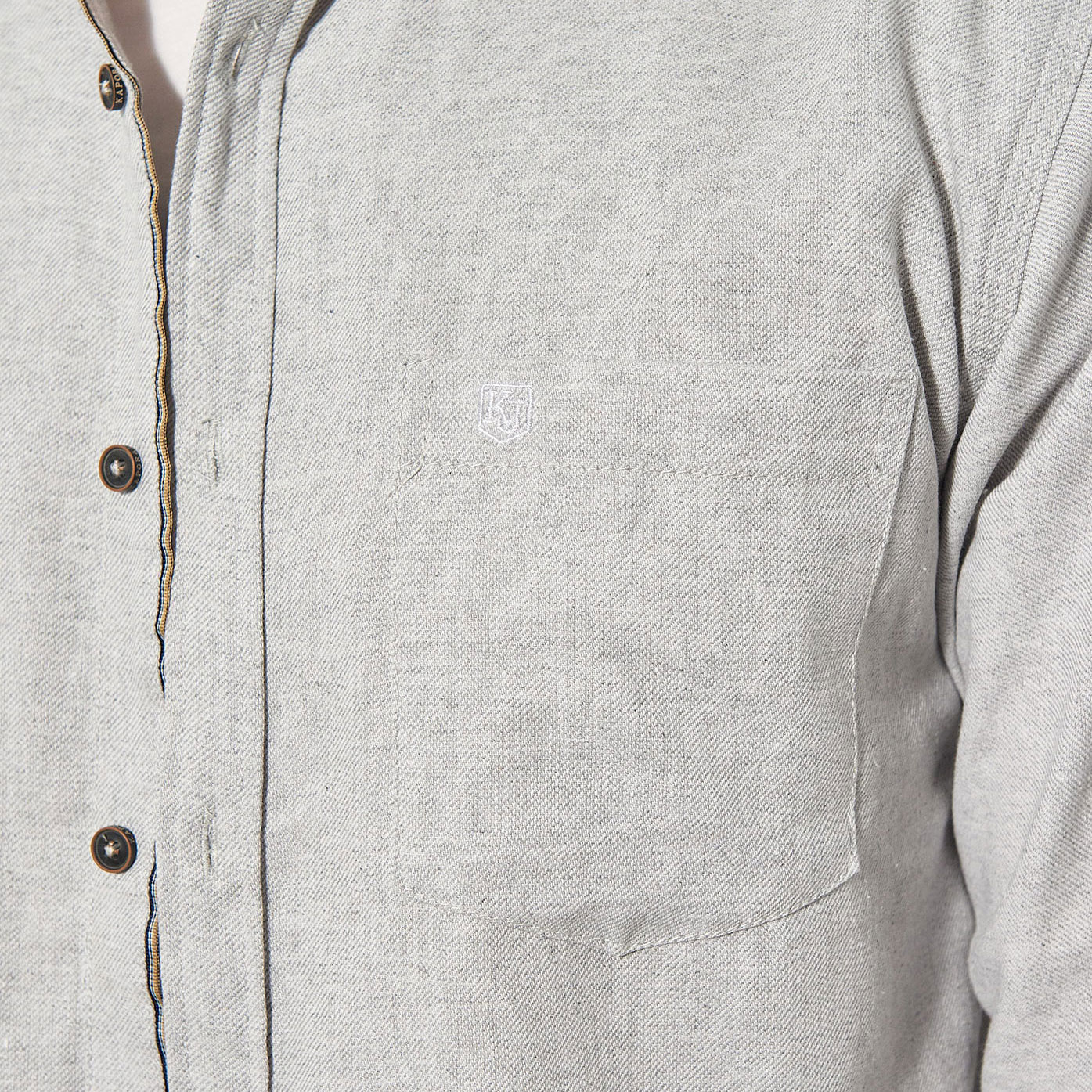 NEMO   Chemise grise Homme