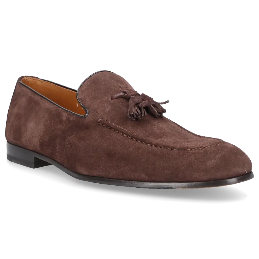Doucal's - Loafer 1080 Veloursleder - braun