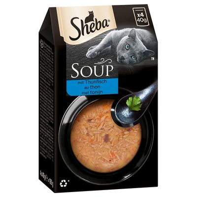 Sparpaket 40 x 40 g Multipack Sheba Classic Soup Frischebeutel