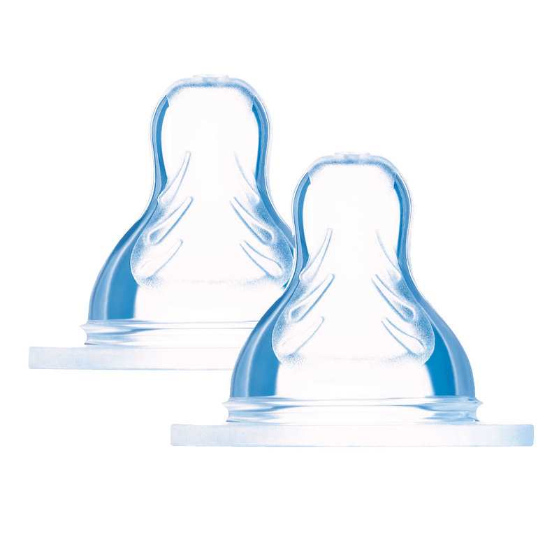 Lot de 2 tétines anatomiques débit moyen MAM