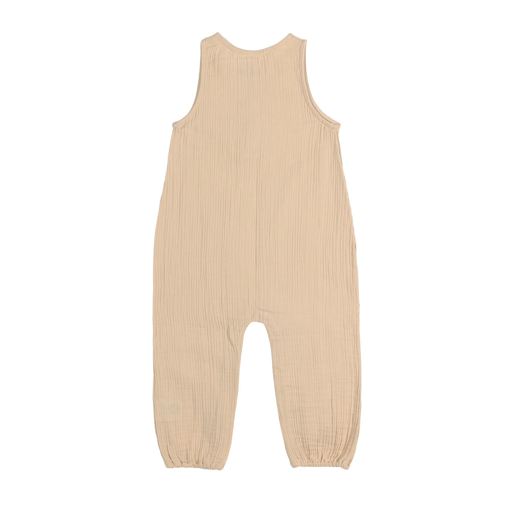 Baby Jumpsuit - Bio Baumwolle, Nature, Beige