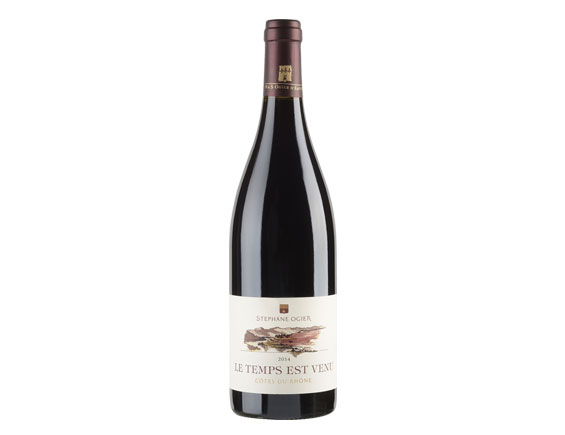 Domaine Stéphane Ogier Côtes-du-Rhône le Temps Est Venu Rouge 2021 Rhône Côtes du Rhône
