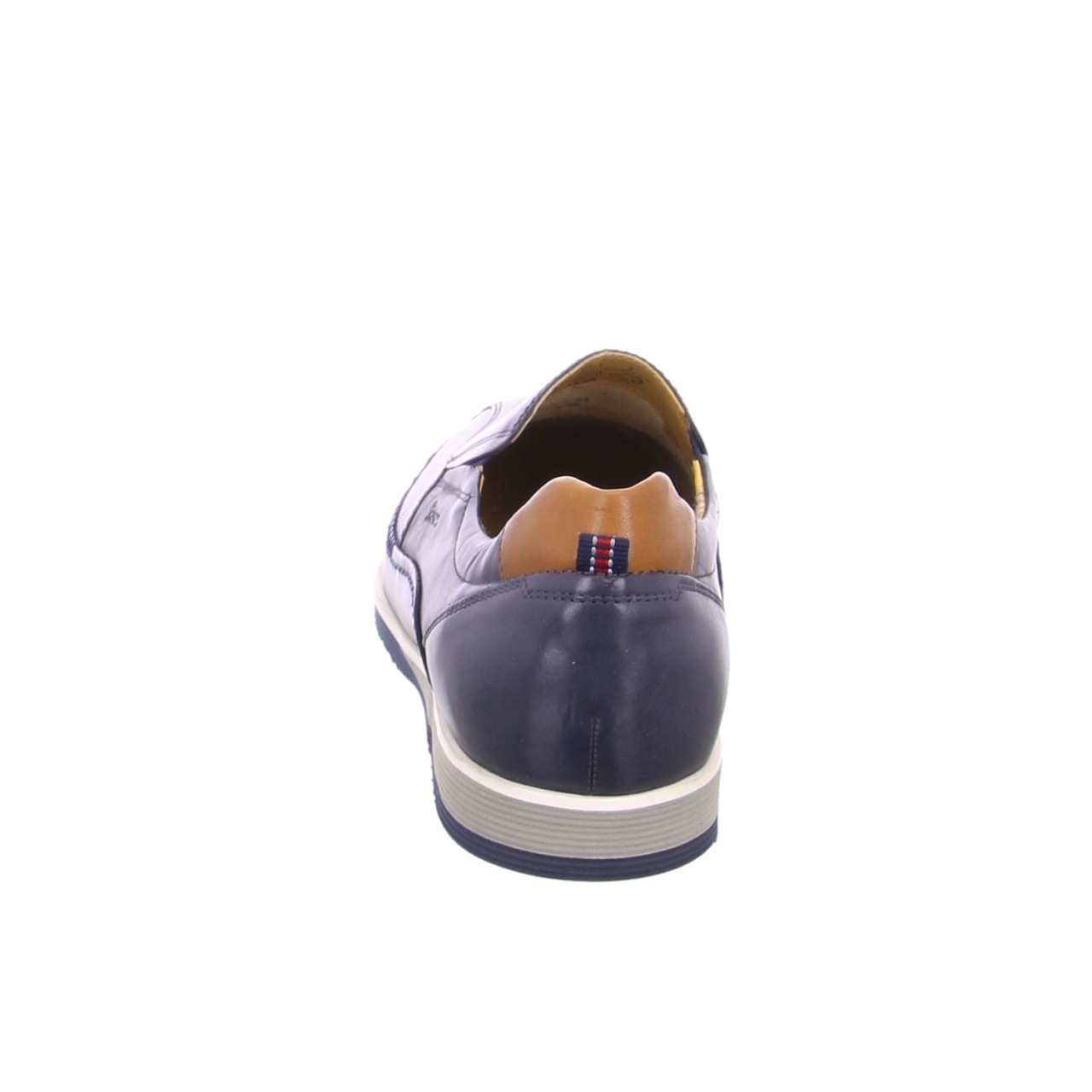SIOUX Sportliche Slipper blau