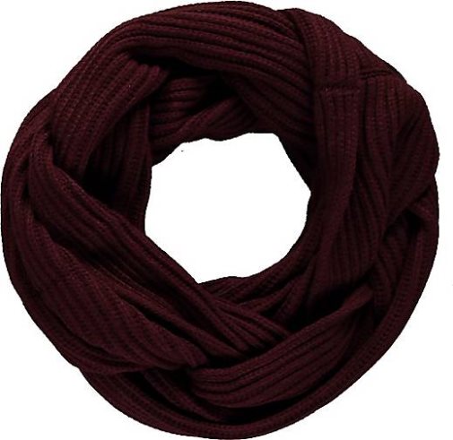 Giorgio Rimaldi Loop-Schal (1-St), einfarbiger Loop in Strickoptik