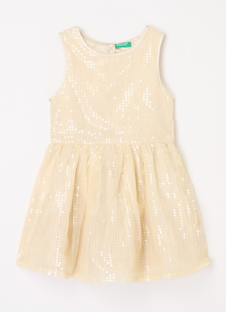 Benetton  Jurk met pailletten