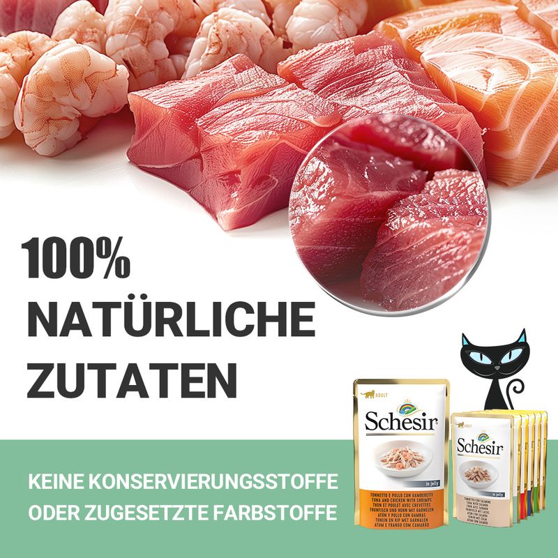 Schesir Jelly Pouch 6 x 85 g zu TOP-Preisen