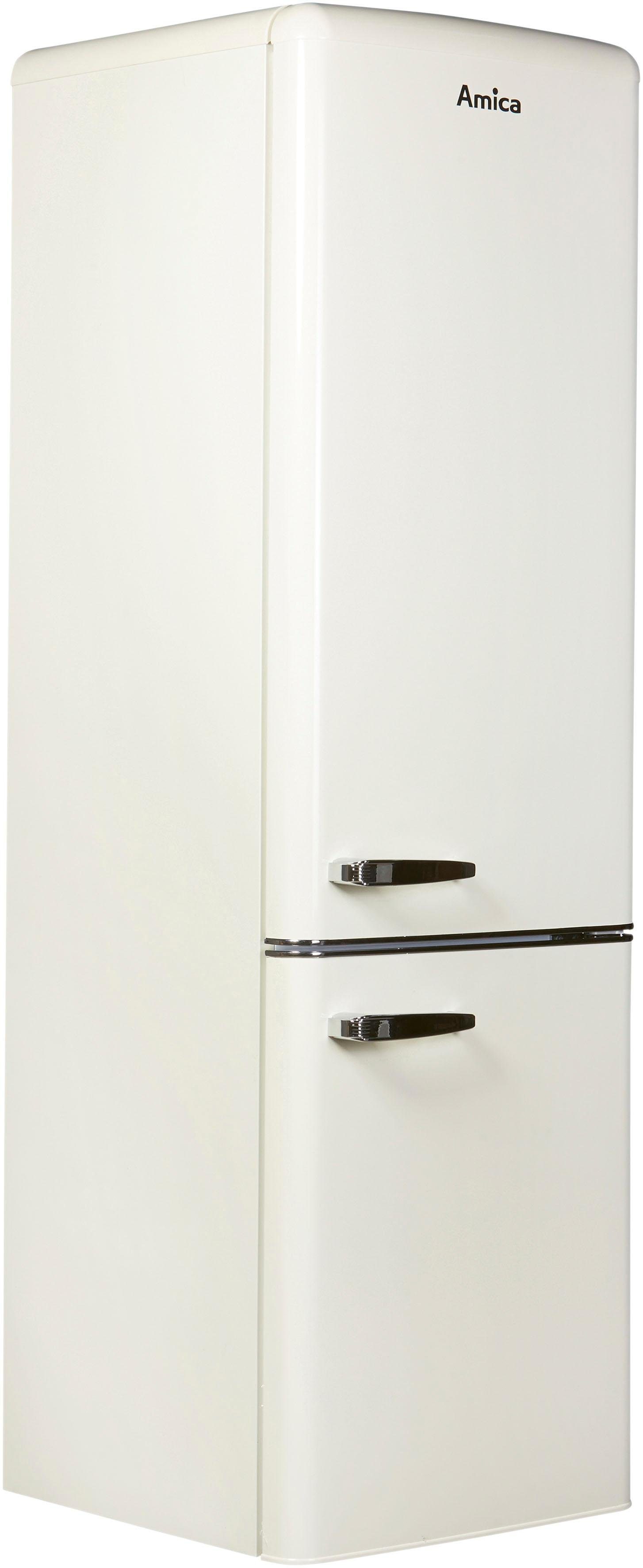 Amica Kühl-/Gefrierkombination KGCR 387 100B, 181 cm hoch, 55 cm breit