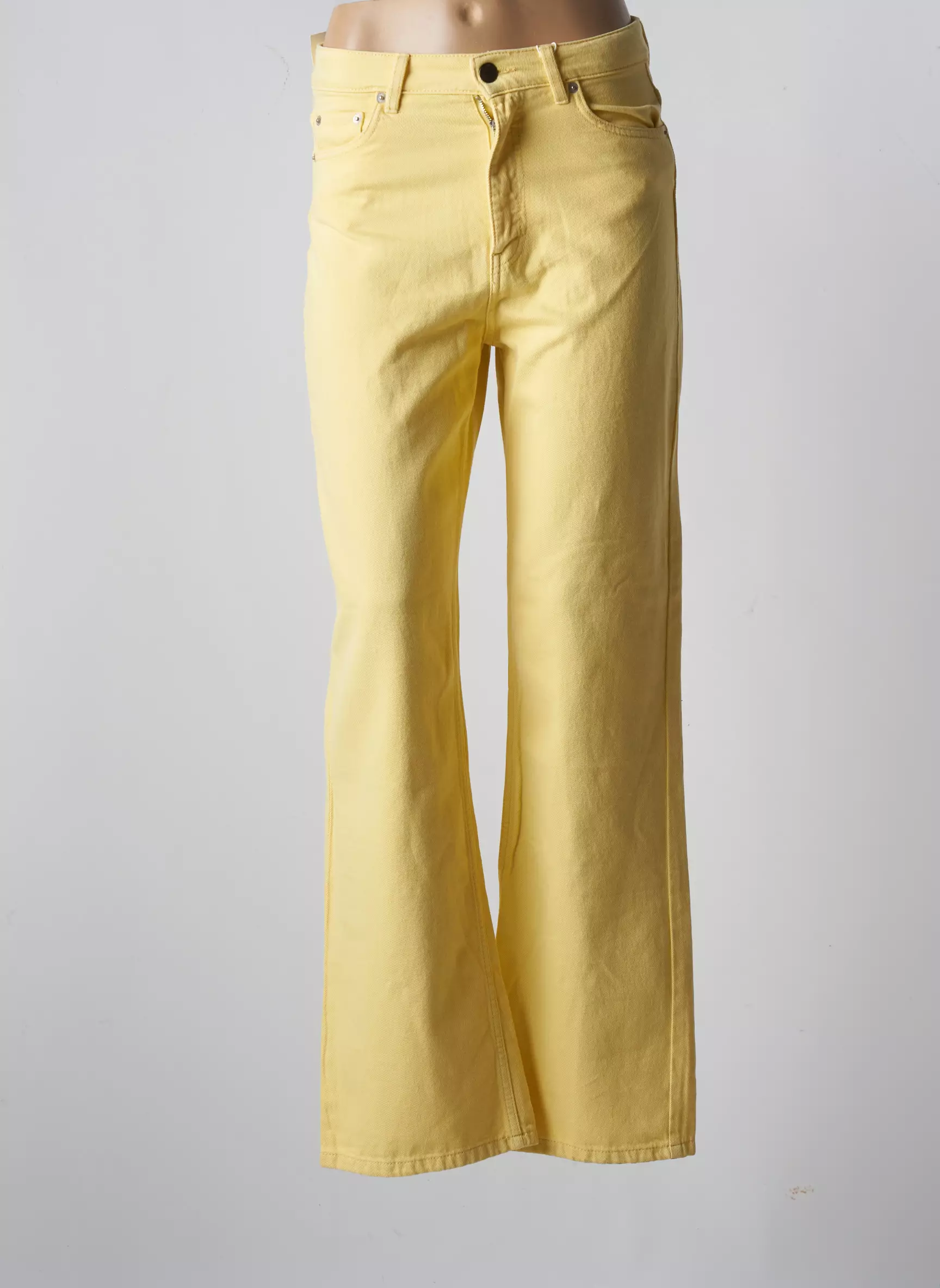 Only Jean Flare Femme couleur jaune