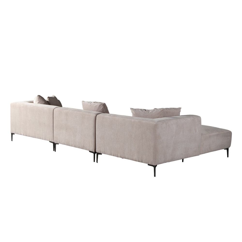 Home Deluxe Ecksofa TORINO Beige Links