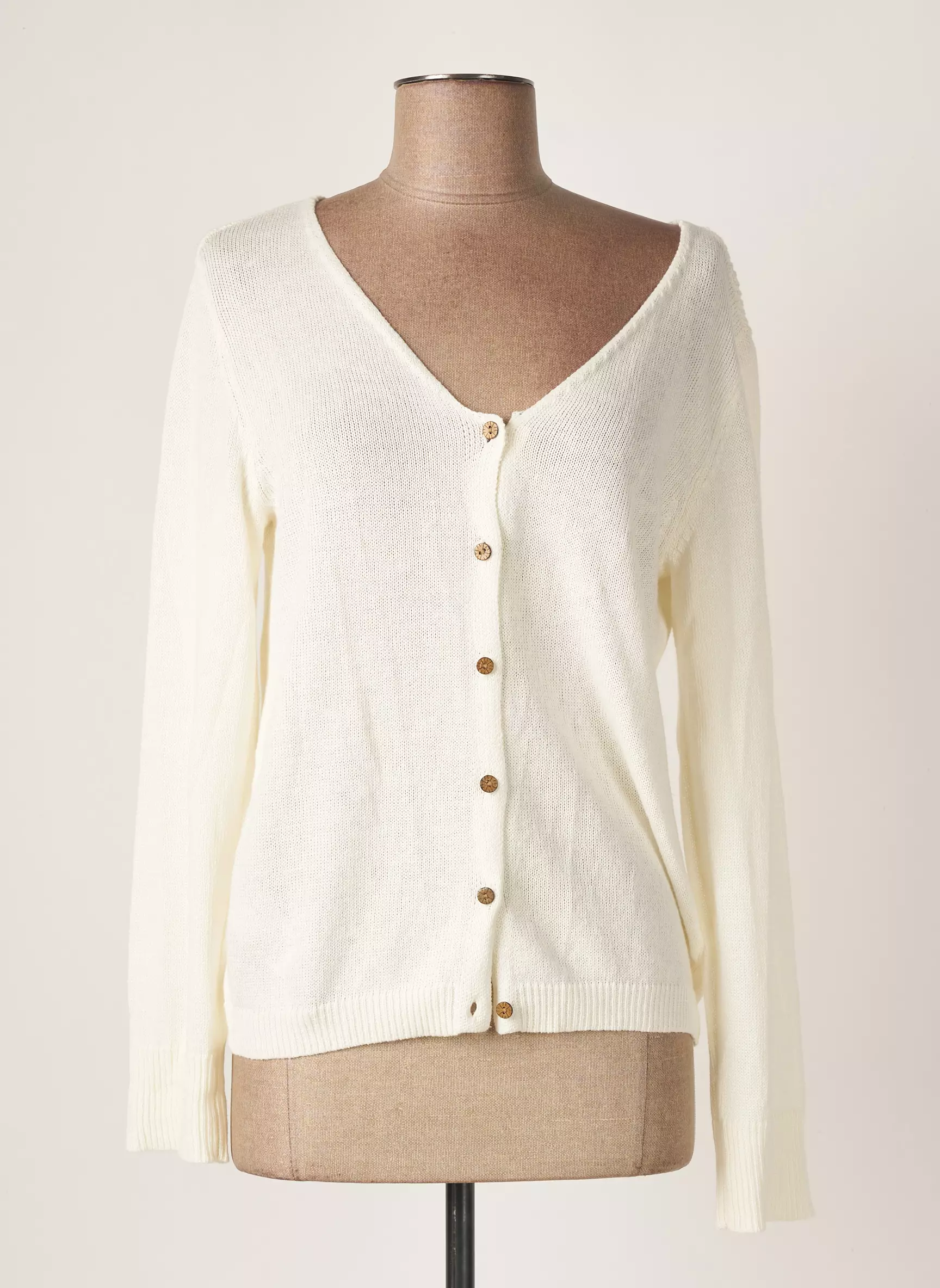 White Stuff Cardigans Femme couleur beige