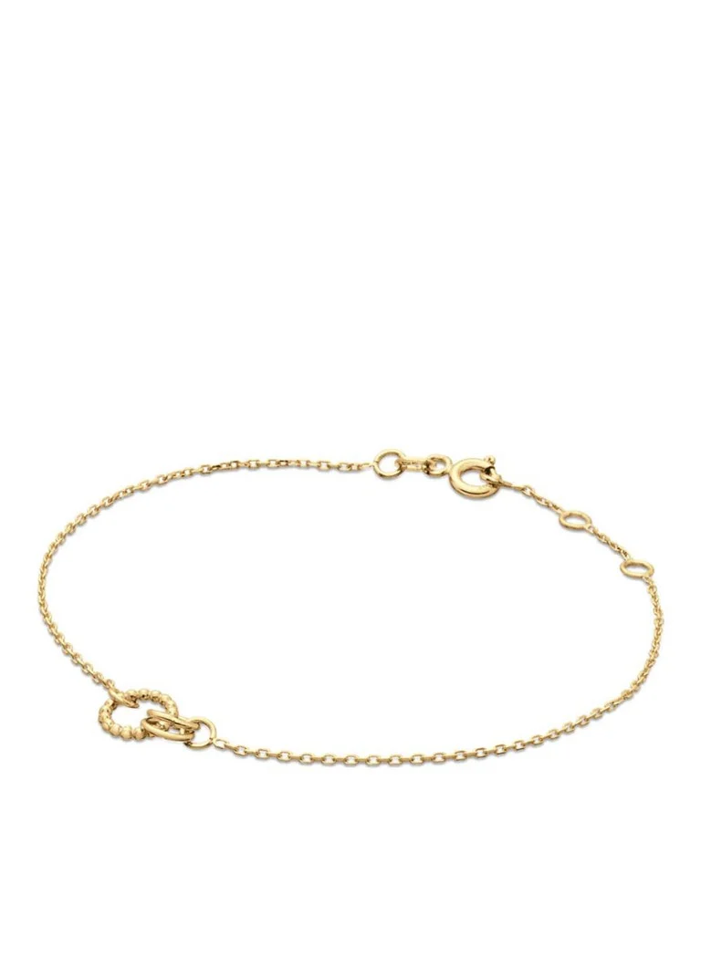Jackie 14K Gold Castello rokassprādze, kas izgatavota no 14 karātu dzeltenā zelta