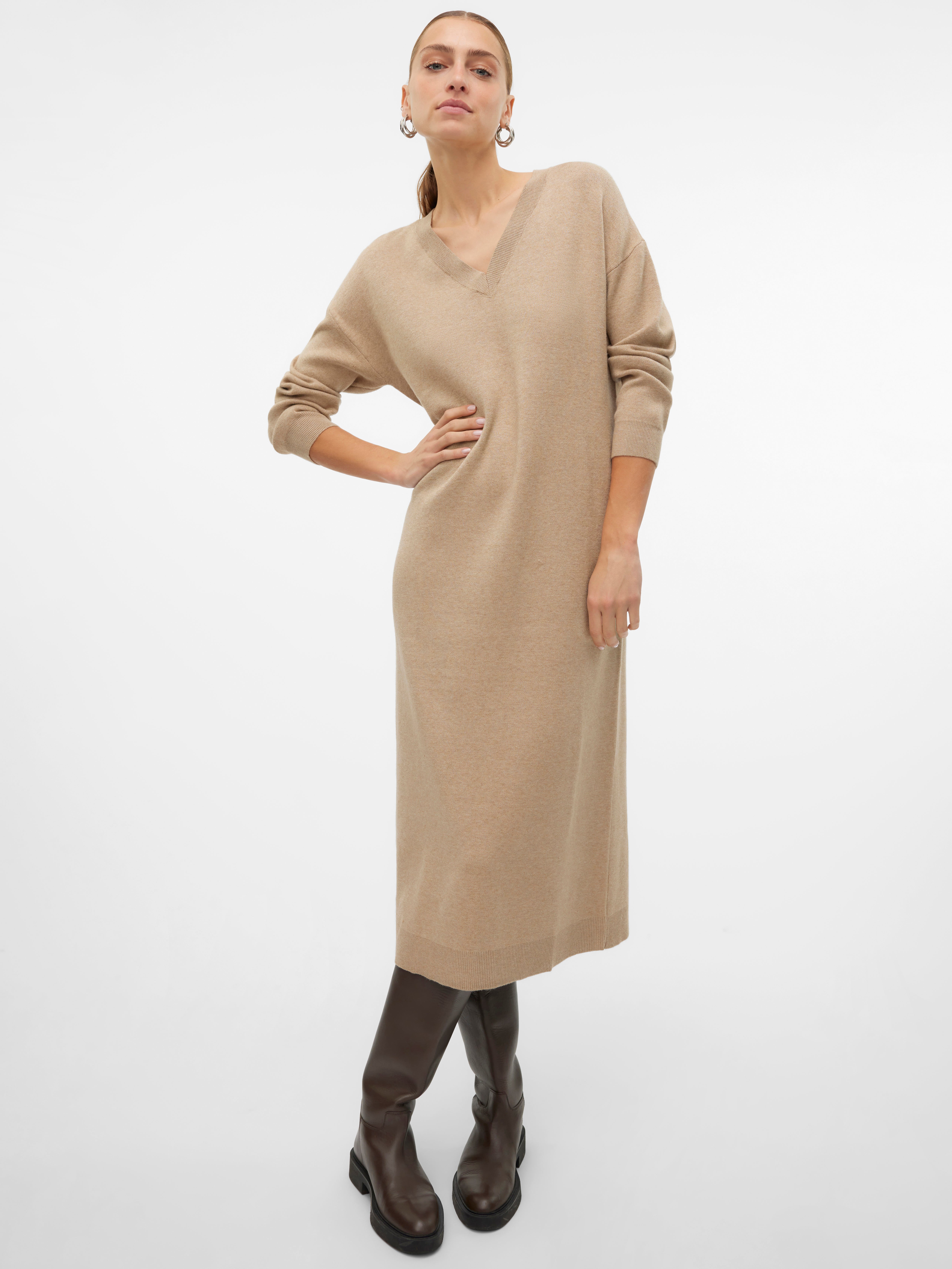 VMGOLD Langes Kleid