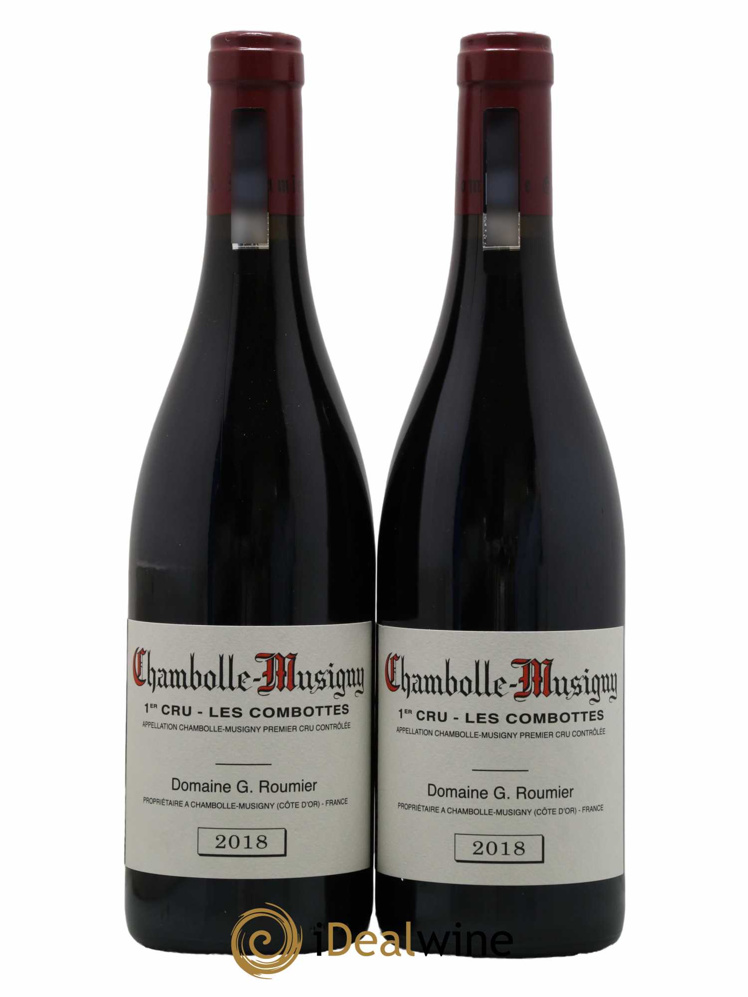 Chambolle-Musigny 1er Cru Les Combottes Georges Roumier (Domaine)  2018 - Lot de 2 Bouteilles