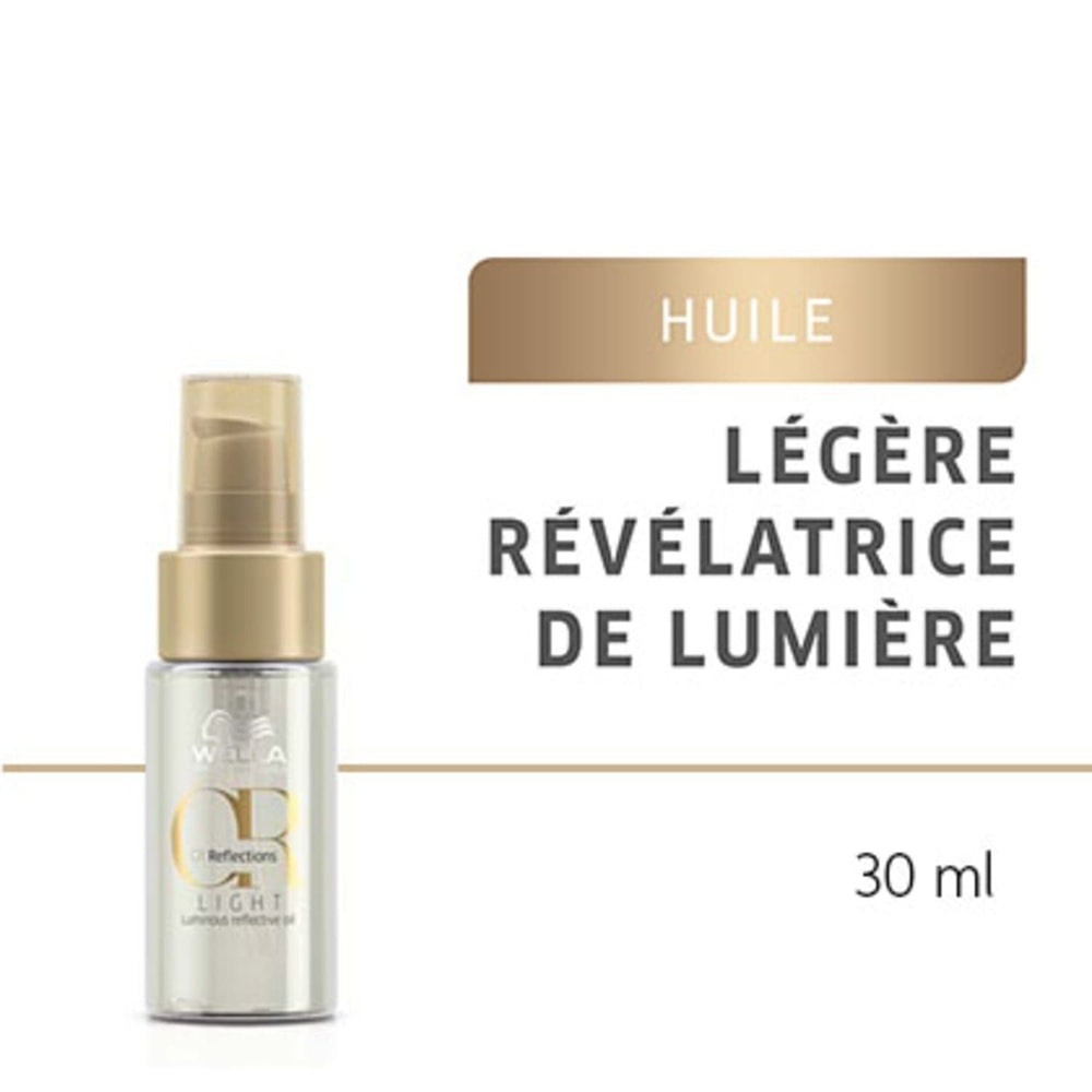 Wella Oil Reflections Huile Capillaire LégèreRévélatrice de Lumière Huile de soin capillaire Wella Professionals