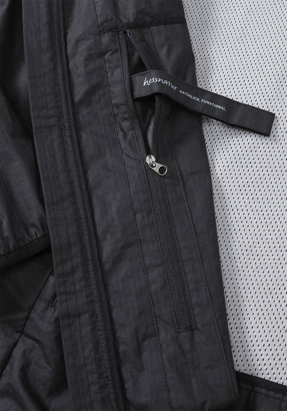 Lightweight Jacke Nature Shell aus reiner Bio-Baumwolle