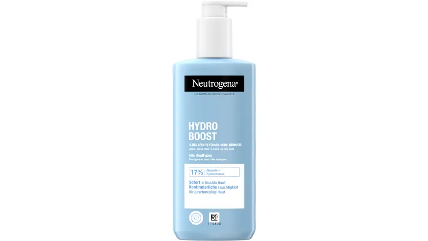 Neutrogena Hydro Boost ultra leichte Formel Bodylotion Gel 250 ml