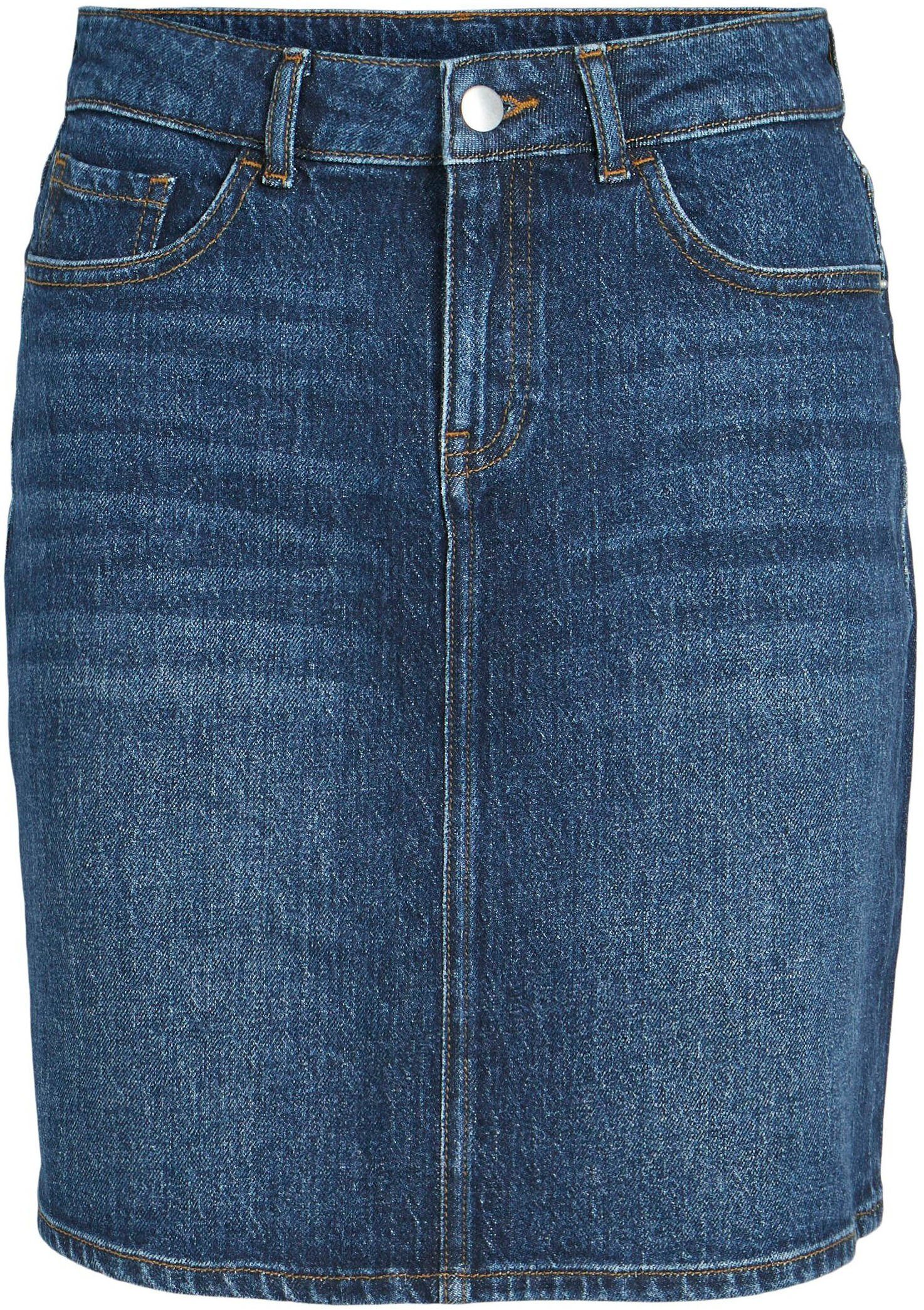 Vila Jeansrock VIKAJA JAF DBD DENIM SKIRT - NOOS