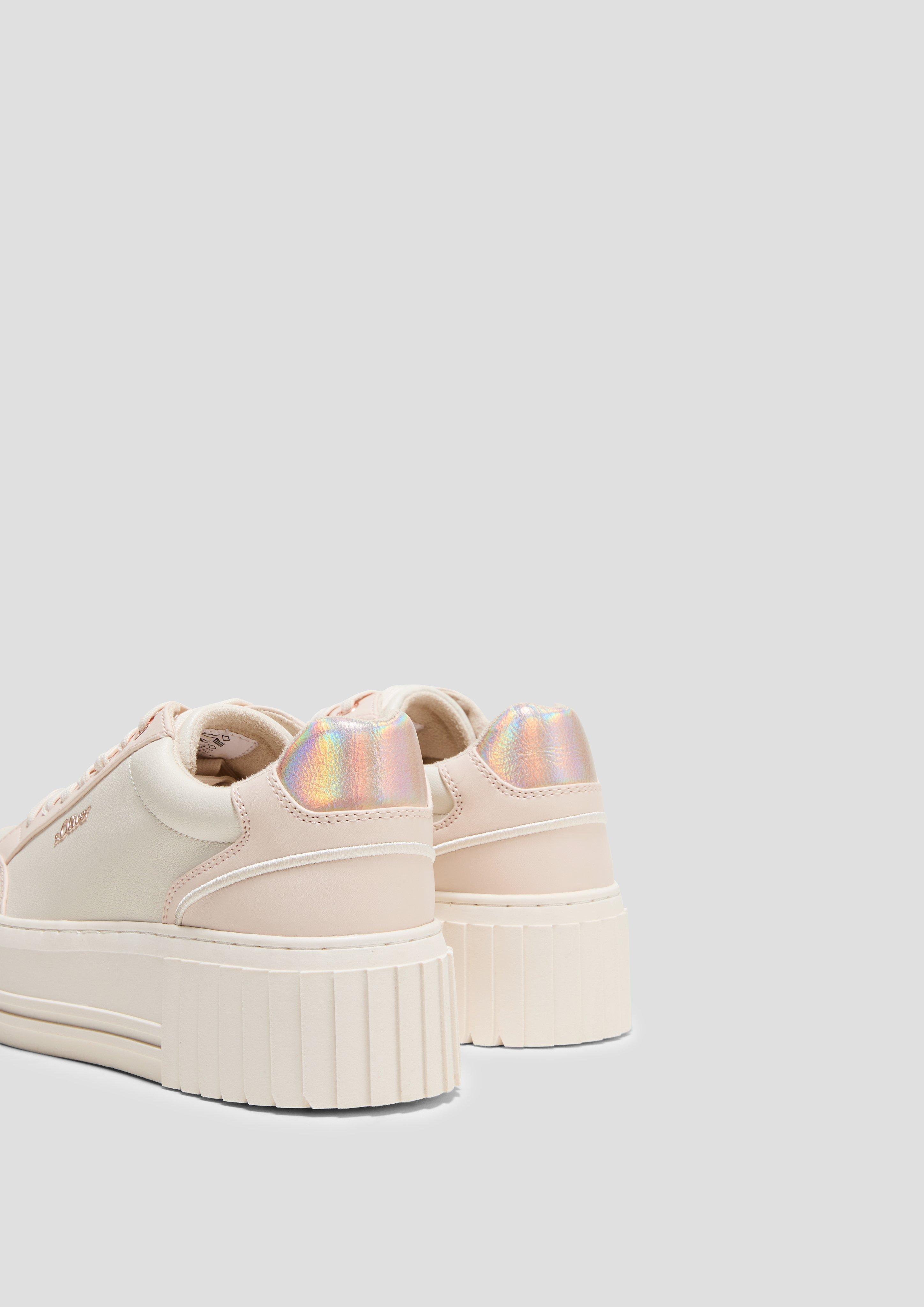 Sneaker mit Plateausohle  6008863-517