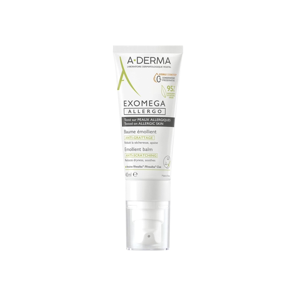 A-Derma A-DERMA — EXOMEGA ALLERGO - BAUME ÉMOLLI ENT COSMETIQUE STERILE 40 ml Baume émollient
