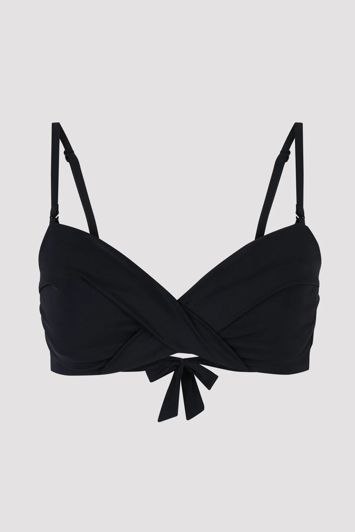 Penti  Schwarzes Basic-Twist-Top