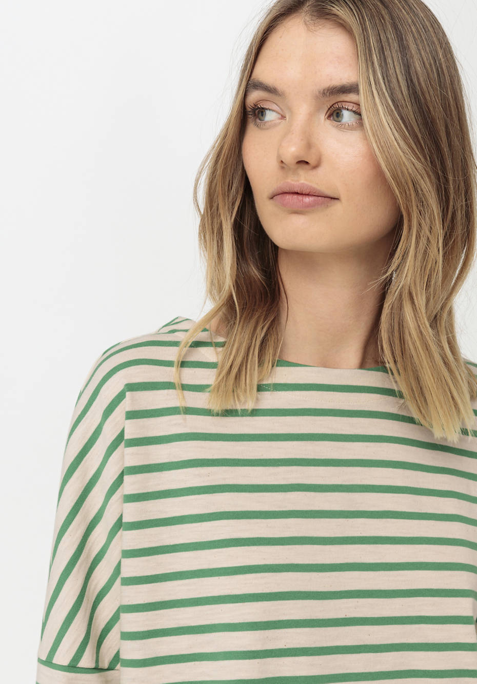 Ringelshirt aus reiner Bio-Baumwolle