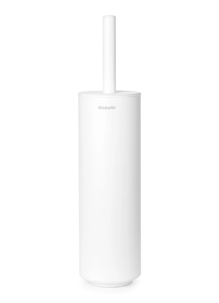Scopa per WC Brabantia MindSet con supporto, 40,6 cm.